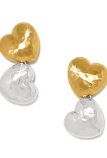 Trianon Heart Two Tone Post