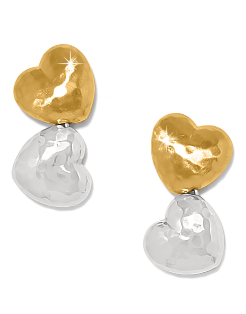 Trianon Heart Two Tone Post