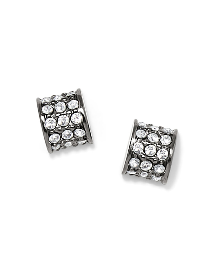 Meridian Post Earring in Hematite