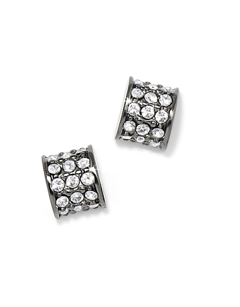 Meridian Post Earring in Hematite