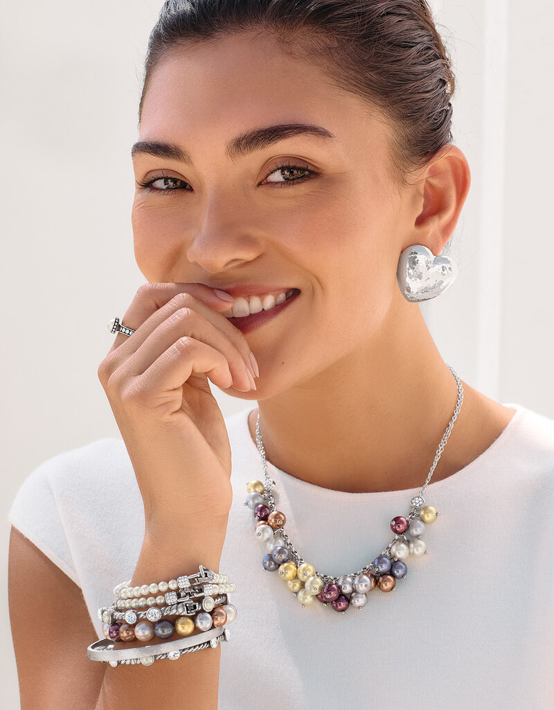 Pearl-iCloud Necklace in Multi