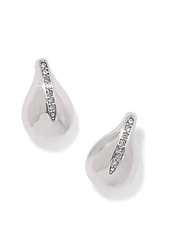 Nile Petite Post Earring in Silver