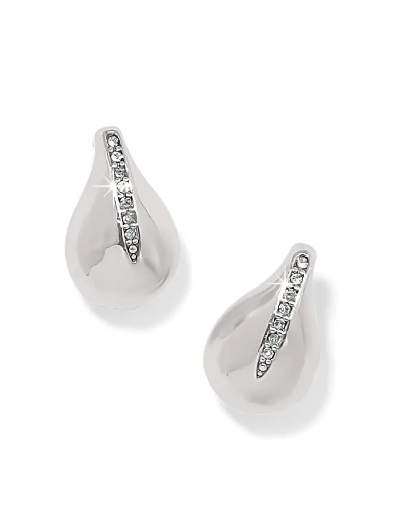 Nile Petite Post Earring in Silver