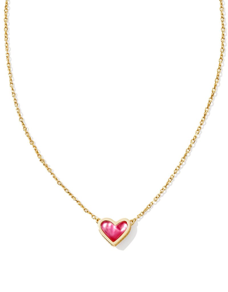 KENDRA SCOTT Framed Ari Heart Pendant Necklace