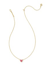 KENDRA SCOTT Framed Ari Heart Pendant Necklace