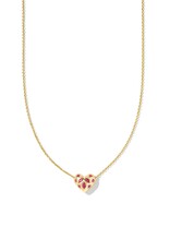 KENDRA SCOTT Holland Heart Pendant Necklace