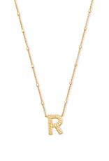 KENDRA SCOTT Letter Pendant Necklace