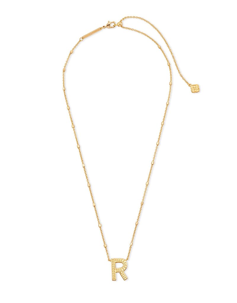 KENDRA SCOTT Letter Pendant Necklace