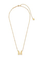 KENDRA SCOTT Letter Pendant Necklace