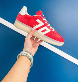 J.HOFFMAN'S Back70 Boston Sneaker - Red