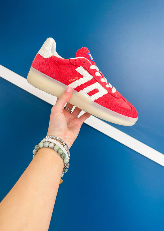 J.HOFFMAN'S Back70 Boston Sneaker - Red