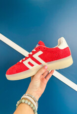 J.HOFFMAN'S Back70 Boston Sneaker - Red