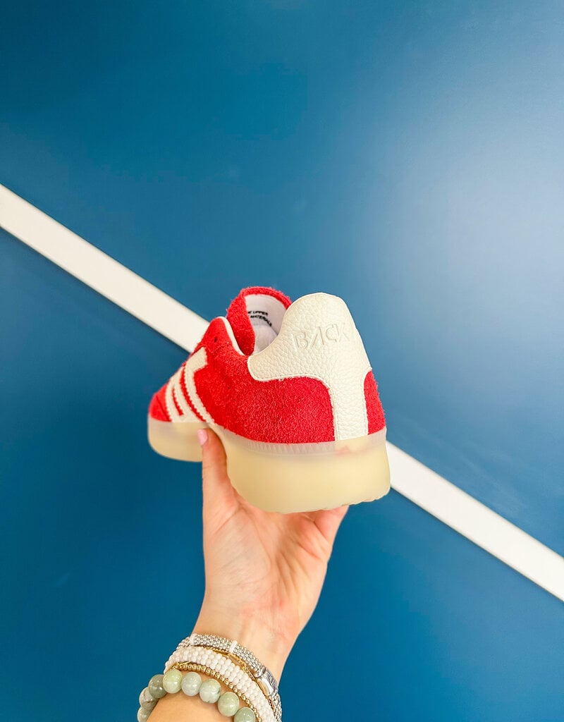 J.HOFFMAN'S Back70 Boston Sneaker - Red