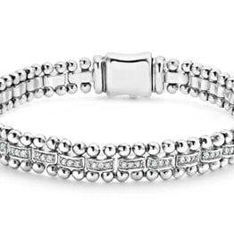 LAGOS Caviar Spark Diamond Link Bracelet