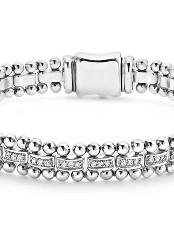 LAGOS Caviar Spark Diamond Link Bracelet