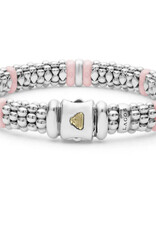 LAGOS Pink Caviar Single Station Diamond Caviar Bracelet | 9mm