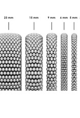 LAGOS Caviar Lux Two-Tone Five Ring Diamond Caviar Bracelet | 9mm