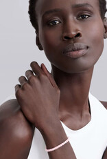 LAGOS Pink Caviar Pink Five Silver Station Ceramic Bracelet | 5mm