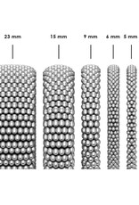 LAGOS Pink Caviar Pink Five Silver Station Ceramic Bracelet | 5mm