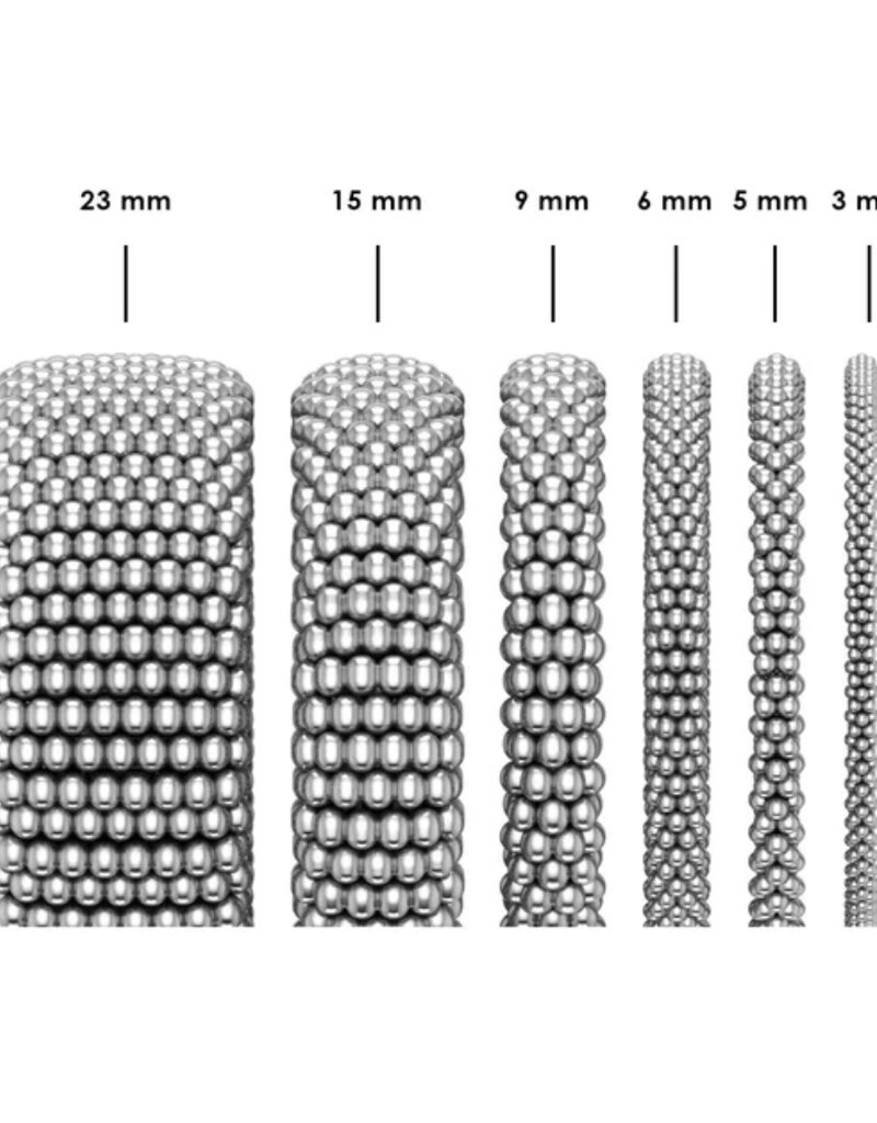 LAGOS Pink Caviar Pink Five Silver Station Ceramic Bracelet | 5mm