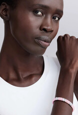 LAGOS Pink Caviar Three Station Diamond Caviar Bracelet | 9mm