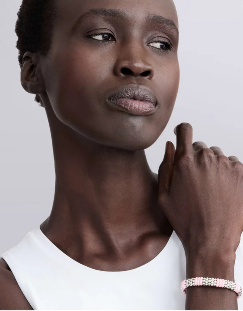 LAGOS Pink Caviar Pink Ceramic Caviar Beaded Bracelet | 9mm