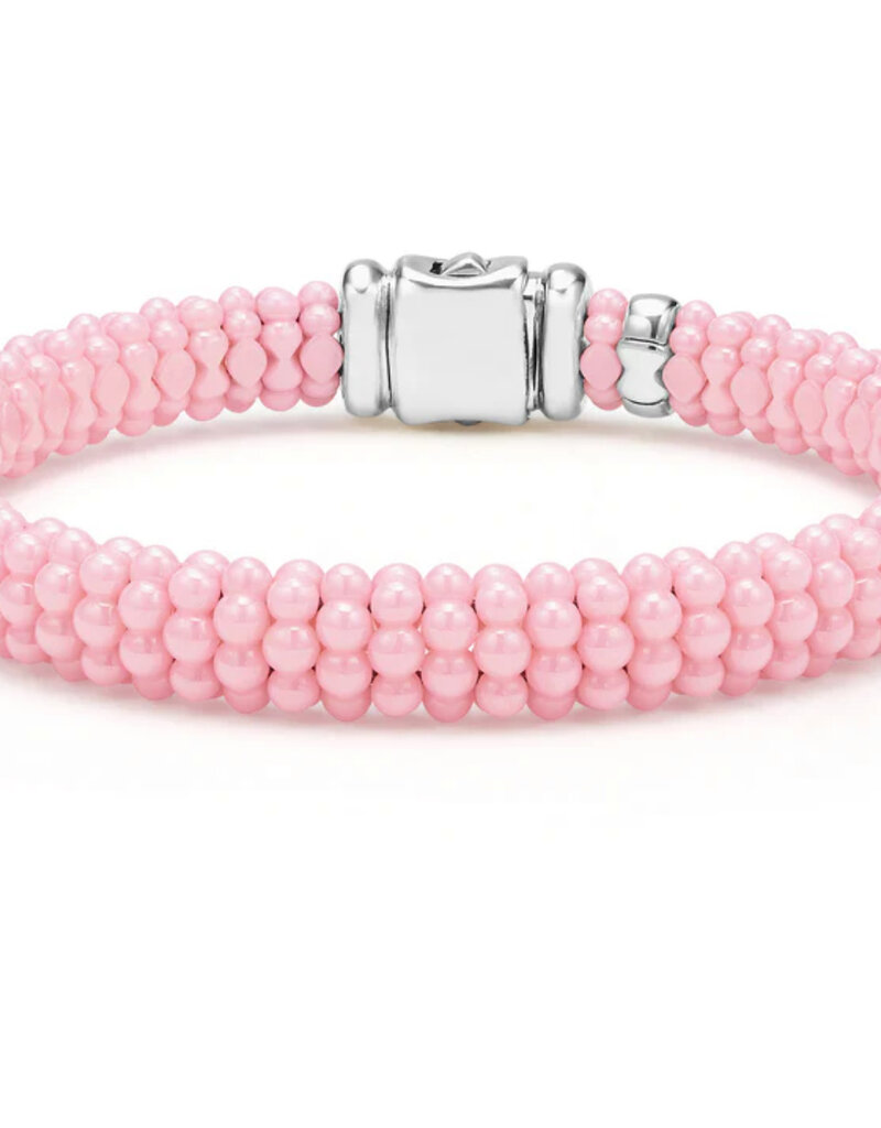 LAGOS Pink Caviar Ceramic Beaded Bracelet | 9mm