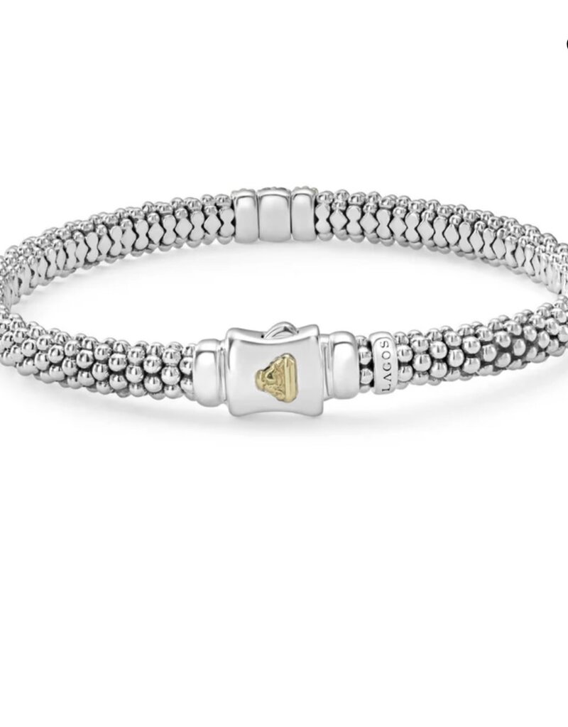 LAGOS Caviar Lux 1 Diamond Station Caviar Bracelet Medium (7)