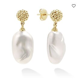 LAGOS Luna Baroque Pearl Drop Earring