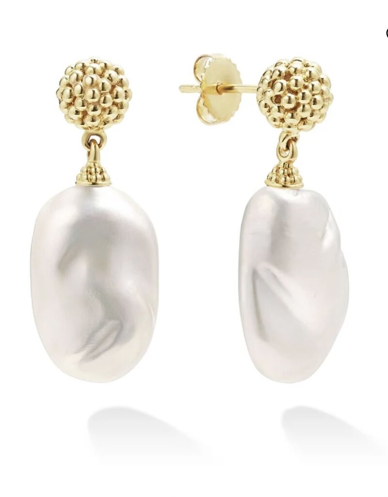 LAGOS Luna Baroque Pearl Drop Earring