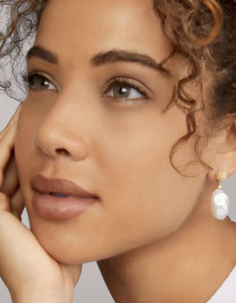 LAGOS Luna Baroque Pearl Drop Earring