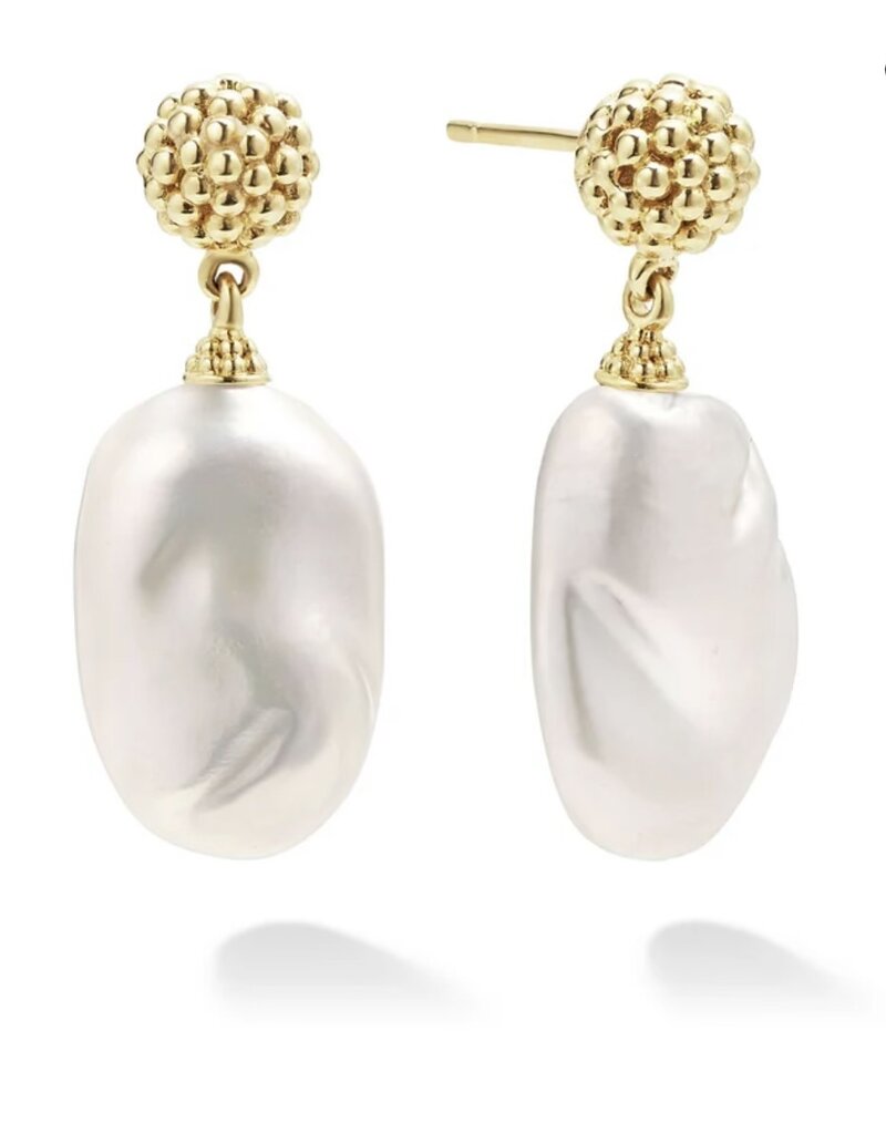LAGOS Luna Baroque Pearl Drop Earring