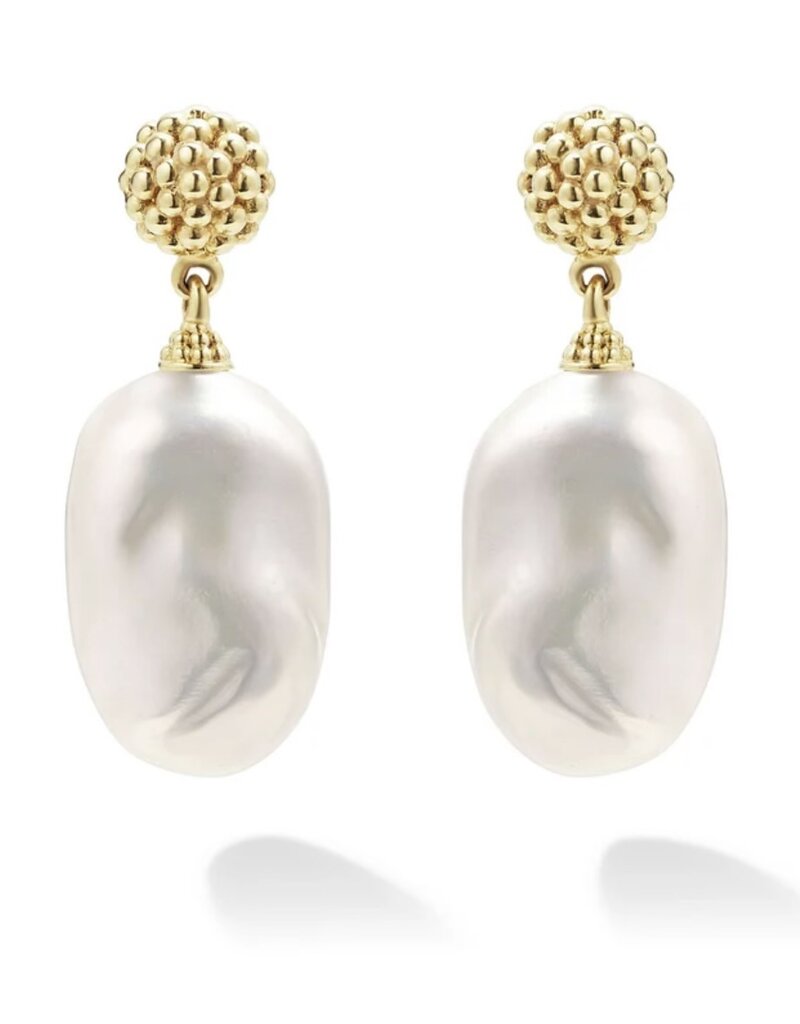 LAGOS Luna Baroque Pearl Drop Earring
