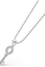 LAGOS Caviar Spark Key Diamond Pendant Necklace