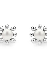 LAGOS Luna Fleur Pearl Stud Earrings
