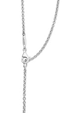 LAGOS Caviar Lux Two-Tone Three Ring Diamond Pendant Necklace