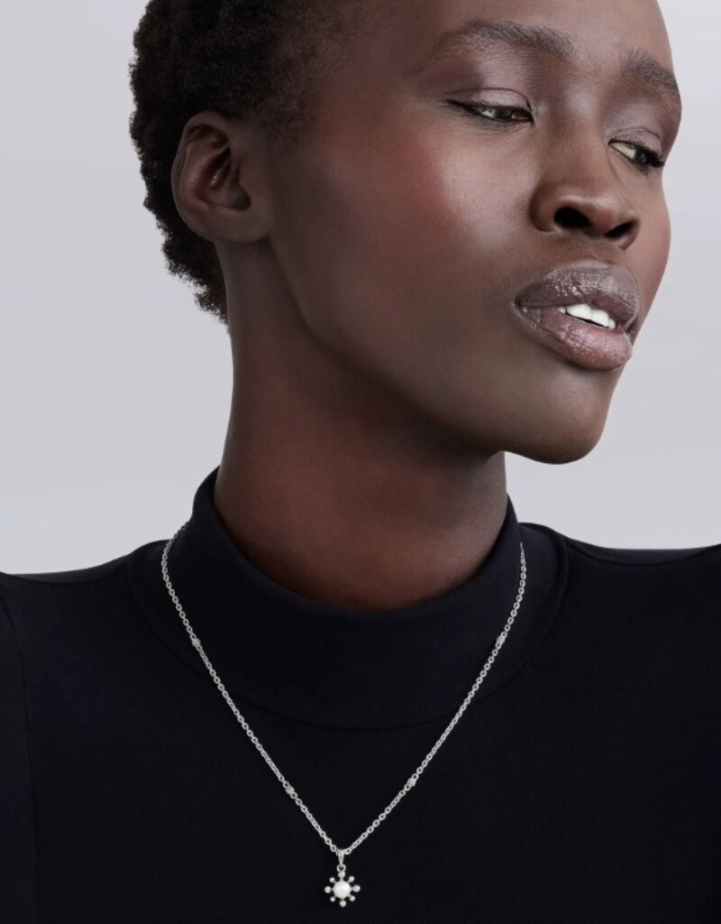 LAGOS Luna Fleur Pearl Pendant Necklace