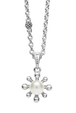 LAGOS Luna Fleur Pearl Pendant Necklace