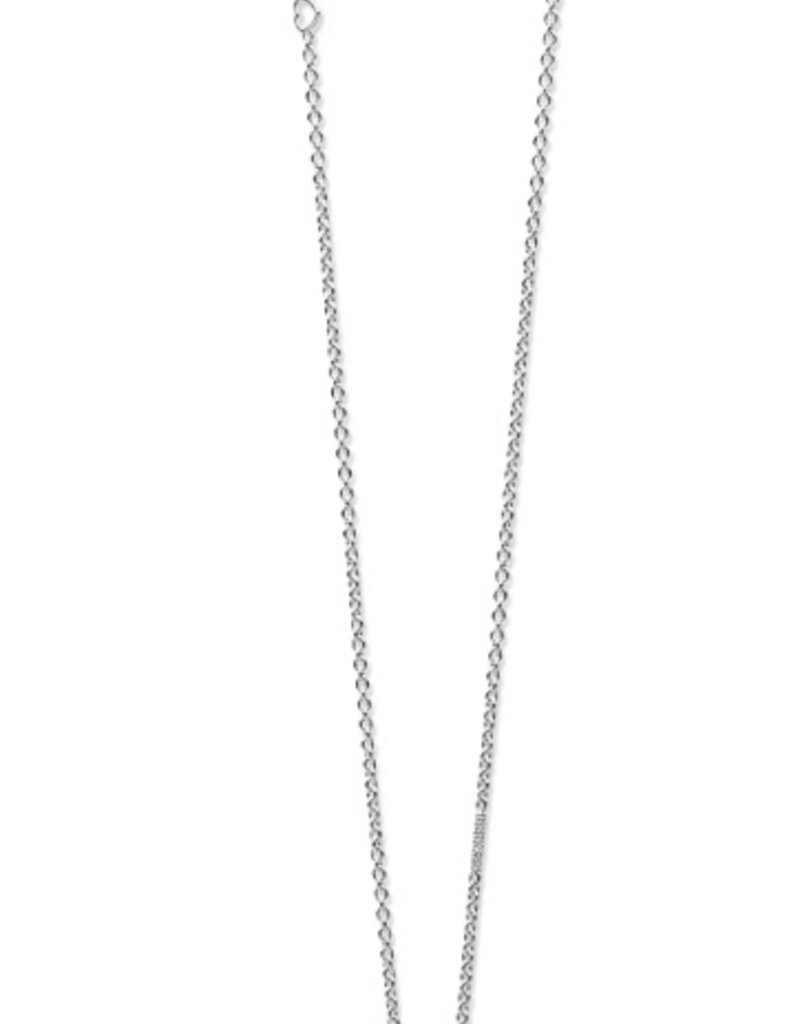 LAGOS Caviar Lux Two Tone Diamond Pendant Necklace