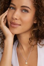 LAGOS Caviar Lux Two Tone Diamond Pendant Necklace