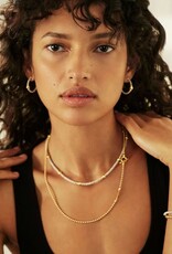 LAGOS Signature Caviar 18K Gold Station Necklace