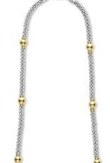 LAGOS Signature Caviar 18K Gold Station Necklace