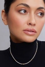 LAGOS Signature Caviar 18K Gold Station Necklace