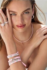 LAGOS Pink Caviar Silver Station Ceramic Beaded Necklace | 3mm