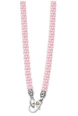 LAGOS Pink Caviar Ceramic Beaded Necklace | 5mm