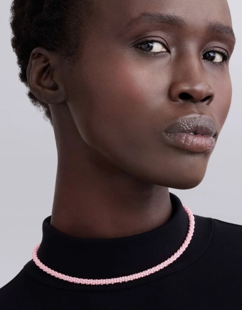 LAGOS Pink Caviar Ceramic Beaded Necklace | 5mm