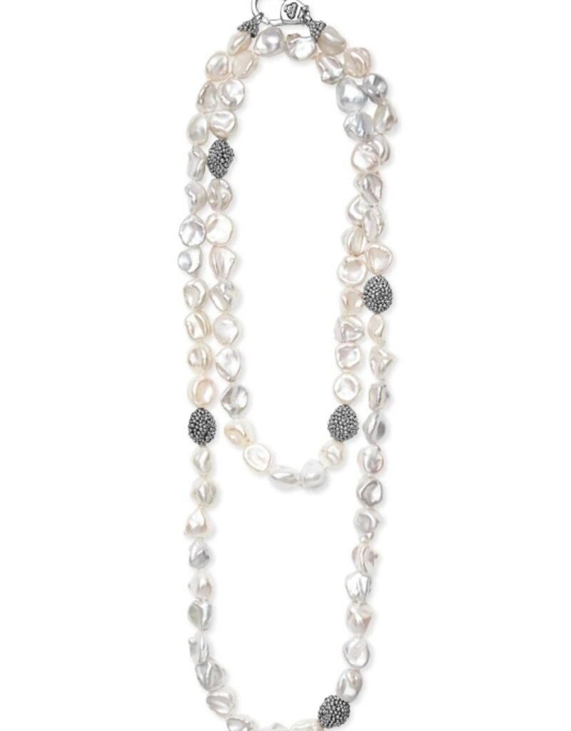 LAGOS Luna Keshi Pearl Necklace | 34 inch