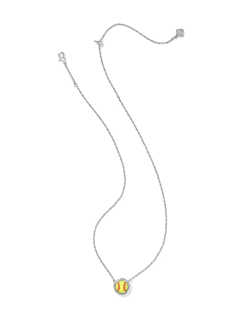 KENDRA SCOTT Softball Short Pendant Necklace