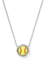 KENDRA SCOTT Softball Short Pendant Necklace