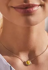 KENDRA SCOTT Softball Short Pendant Necklace